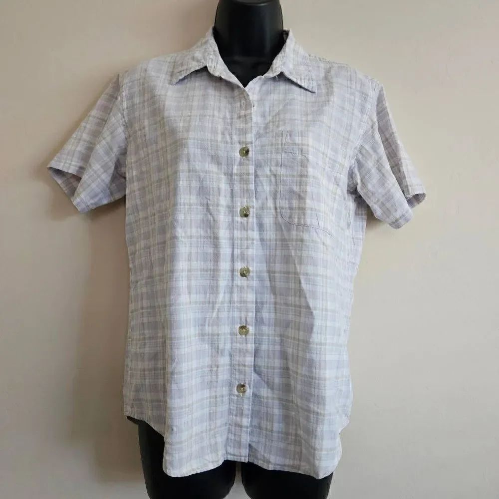 Columbia Short Sleeved Button Down Shirt
